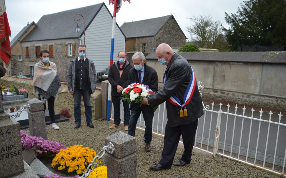 Cérémonie du 11 Novembre 2020 sans public …
