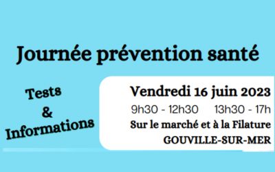 Journée Prévention Santé à Gouville-sur-Mer le vendredi 16 juin 2023